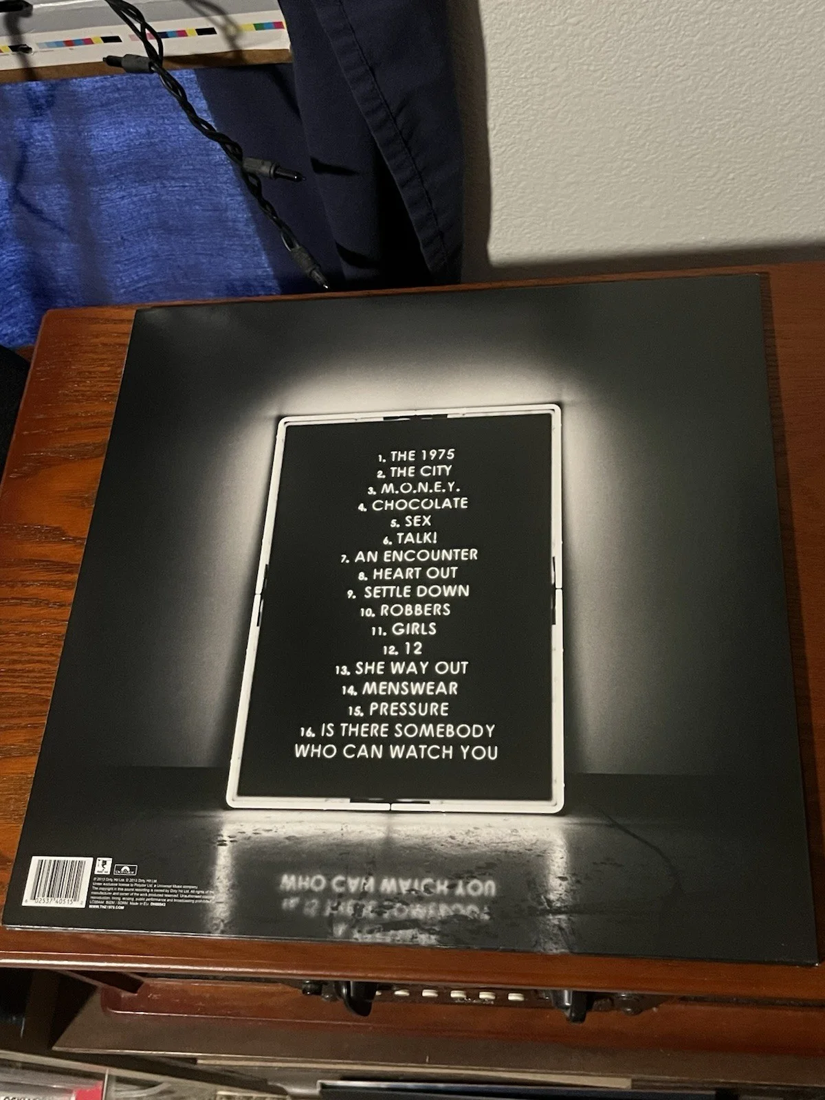 The 1975 Self Titled Vinyl LP Signed Matty Healy Rare, image 2