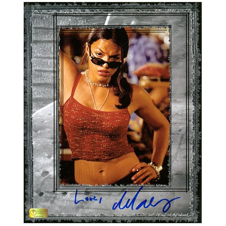 Michelle Rodriguez — Michelle Rodriguez Autographed Fast and Furious Letty 8×10 Photo