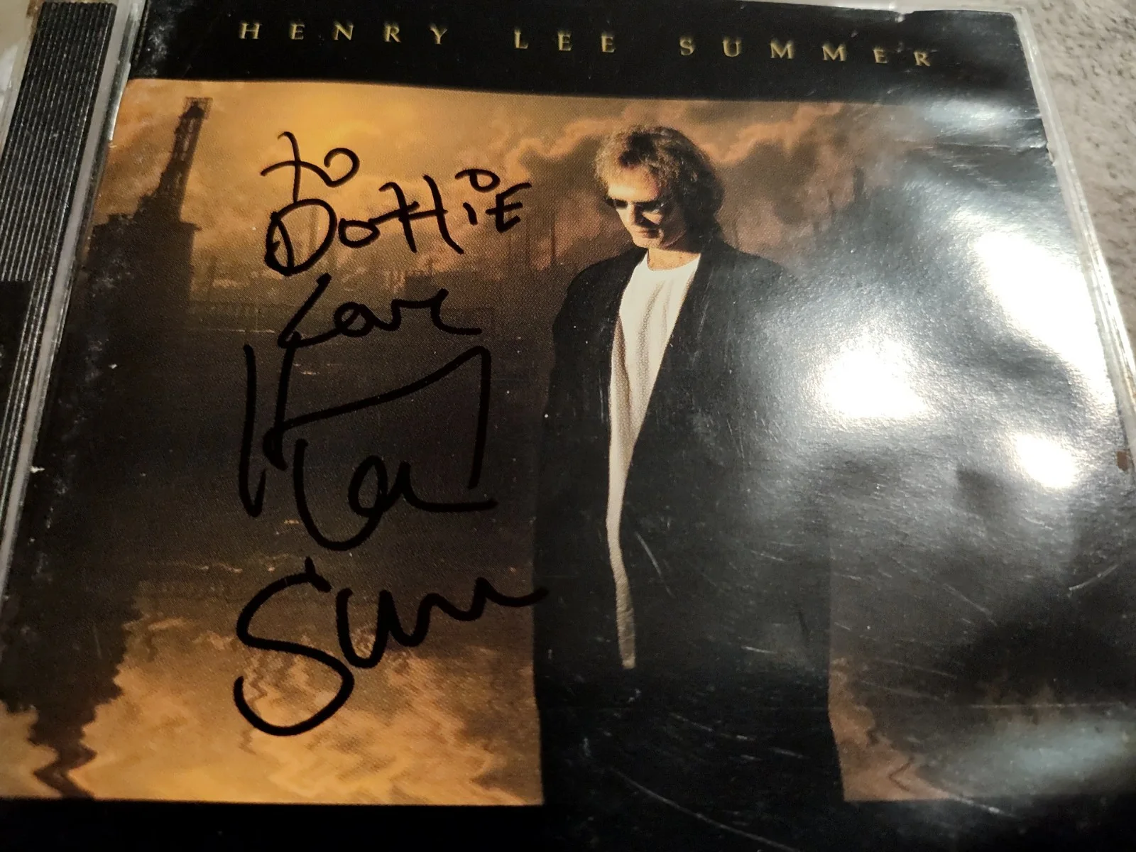 Henry Lee Summer Signed CD Smoke & Mirrors Autographed In-Person Musician, image 2