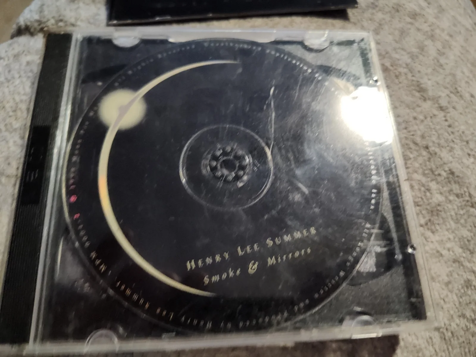 Henry Lee Summer Signed CD Smoke & Mirrors Autographed In-Person Musician, image 3