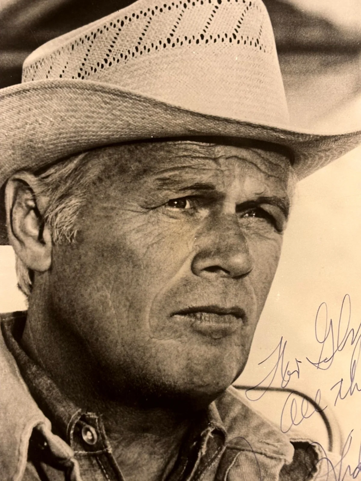 Richard Widmark Rare Vintage Autographed 8/10 Photo 60s Kiss Of Death, изображение 4