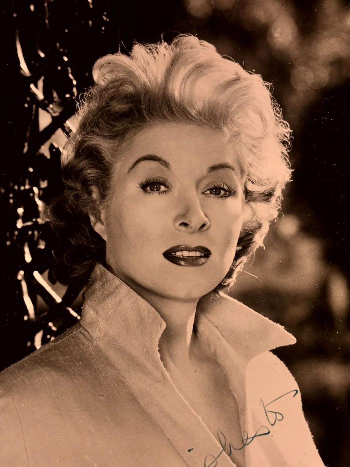 Greer Garson Rare Autographed 7/9 Photo 50s Mrs. Miniver Random Harvest, изображение 4
