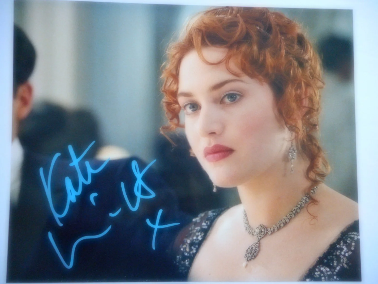 Kate Winslet — Kate Winslet Autographed Titanic (Rose) Pretty Young 8x10 Photo COA & #d Holo, изображение 3