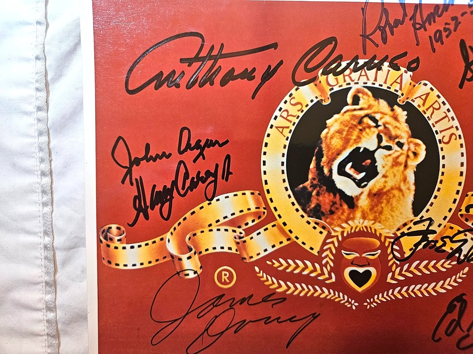 Vintage Hollywood Legends MGM 13x Signed, image 4