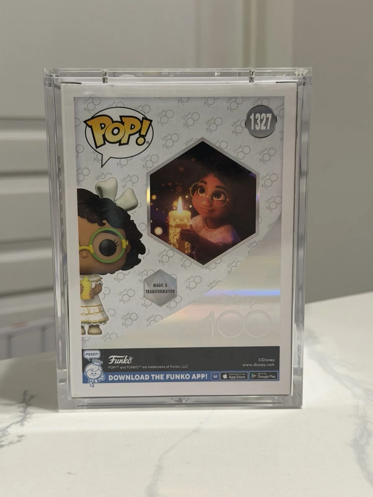 STEPHANIE BEATRIZ — STEPHANIE BEATRIZ SIGNED FUNKO 1327 MIRABEL INSCRIPTION ENCANTO PSA COA, изображение 3