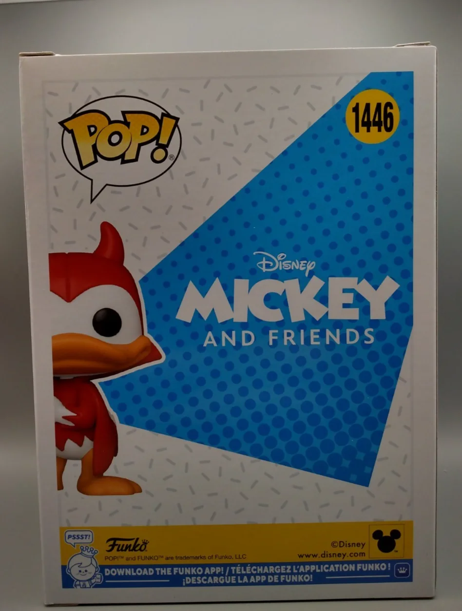 Donald Duck, Daniel Ross — Daniel Ross Signed Autographed Devil Donald Funko Pop #1446 COA #A41506 AUTO, image 5