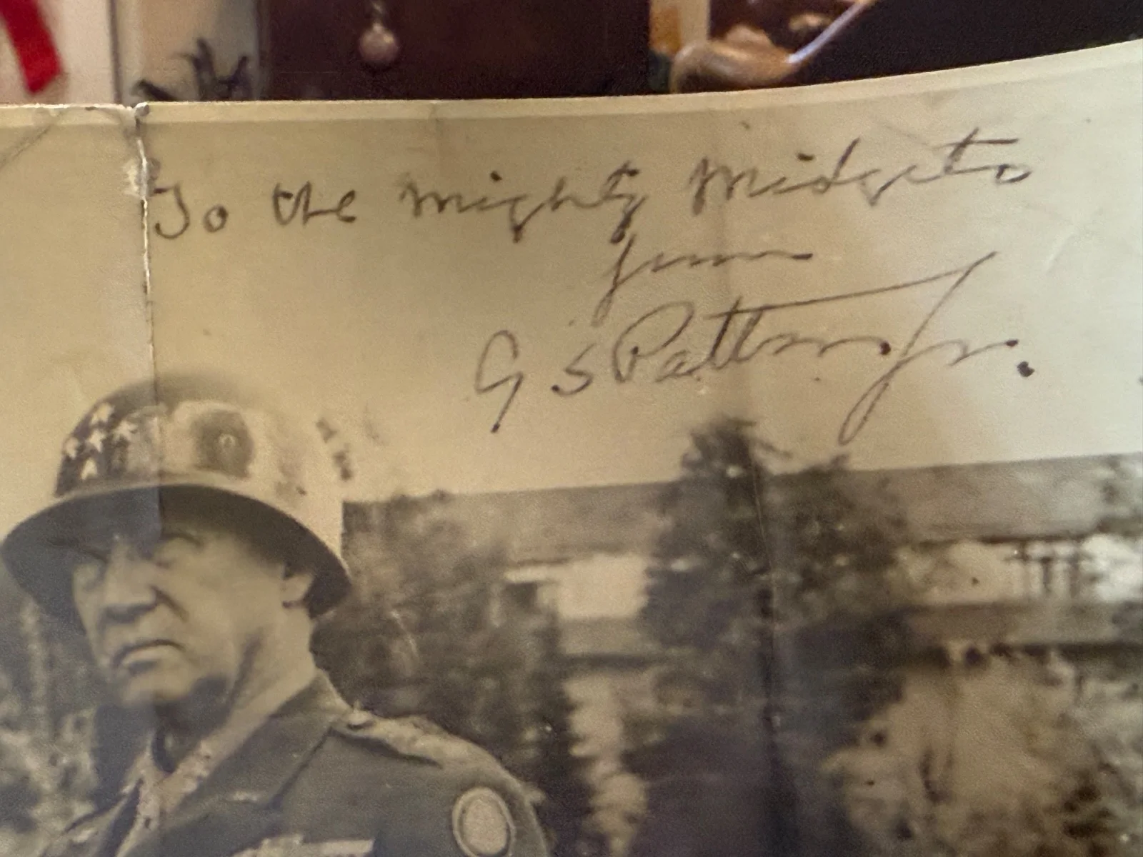 G S PATTON — G S PATTON, JR - INSCRIBED PHOTOGRAPH SIGNED, изображение 5