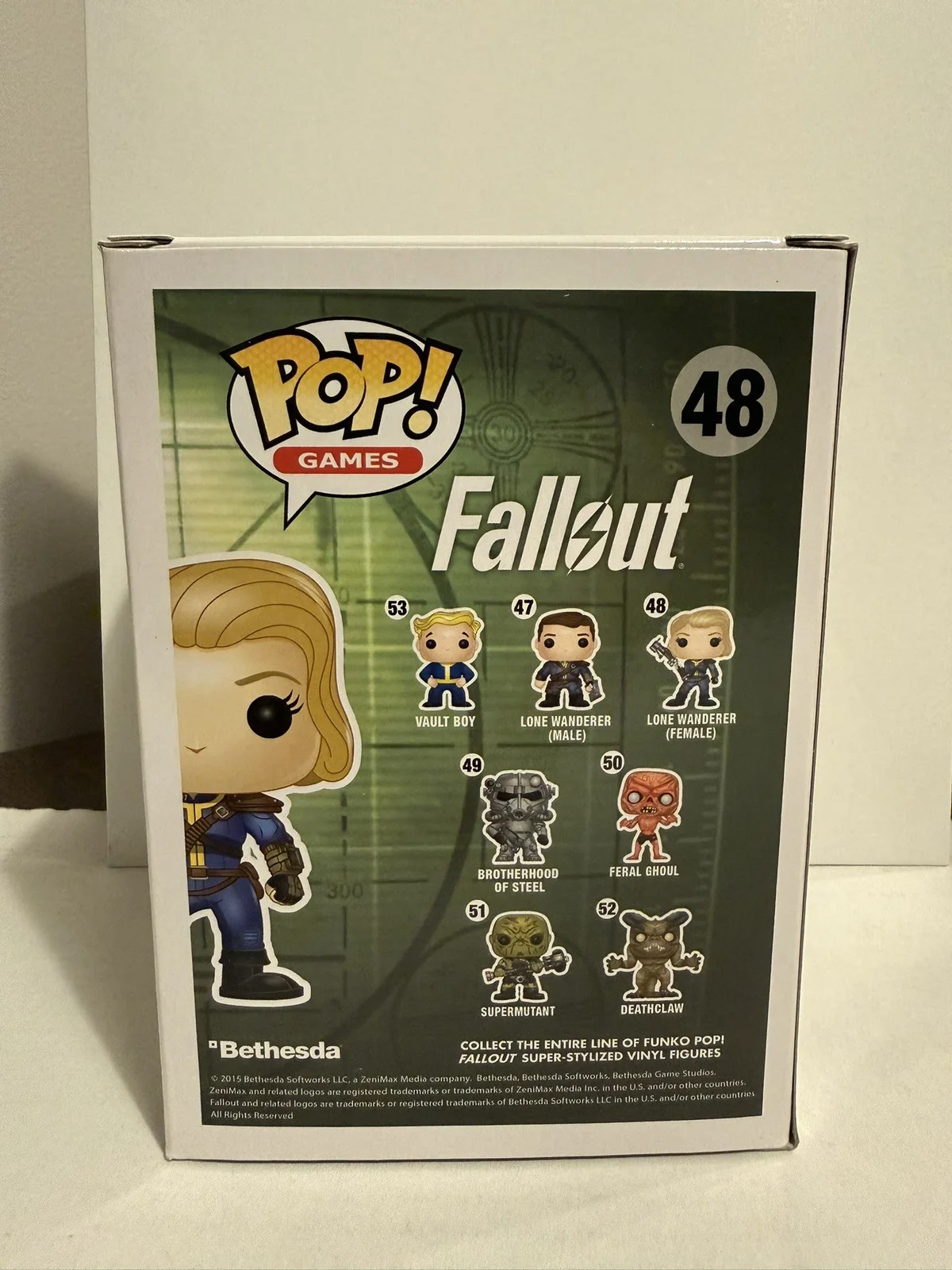 Fallout Lone Wanderer Funko Pop Signed by “ Lucy” Ella Purnell (PSA), image 2
