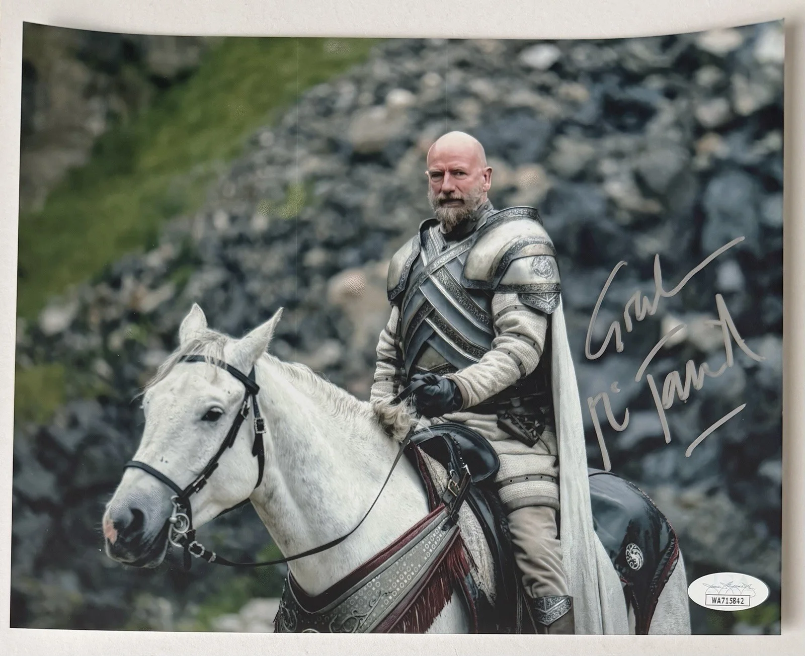 Graham McTavish — GRAHAM MCTAVISH SIGNED • JSA WITNESS • HOUSE OF THE DRAGON 8x10 PHOTO, изображение 2