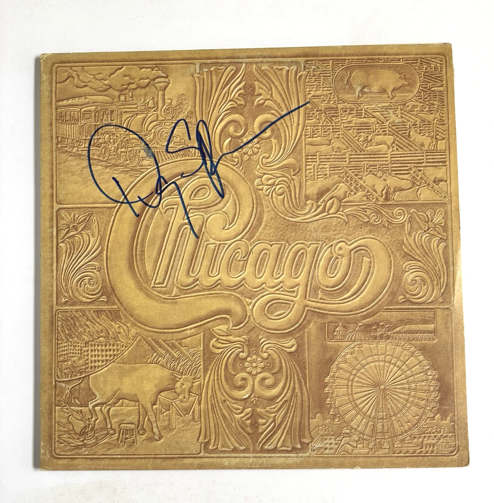 DANNY SERAPHINE Signed CHICAGO VII LP Vinyl Album PSA DNA COA Original Drummer, image 2