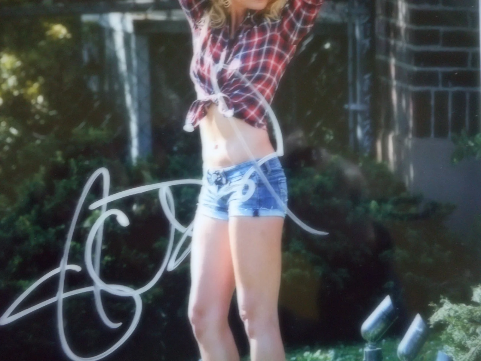 Cameron Diaz — Cameron Diaz signed BAD TEACHER Car Wash Pretty Sexy 8x10 Photo Coa & #d Holo, изображение 3