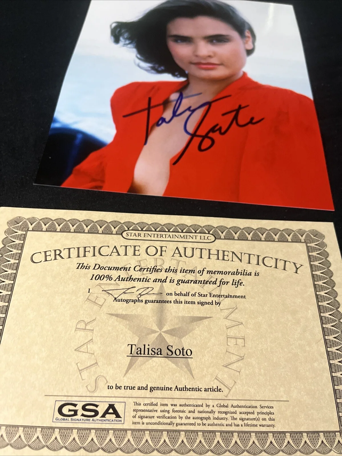 Talisa Soto Signed Autograph Headshot Photo - License to Kill James Bond COA, изображение 2