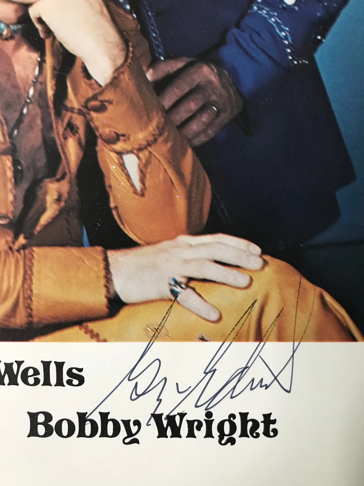 KITTY WELLS JOHNNY & BOBBY WRIGHT~SIGNED 8x10 PHOTO~COUNTRY SINGERS~AUTOGRAPH, изображение 5