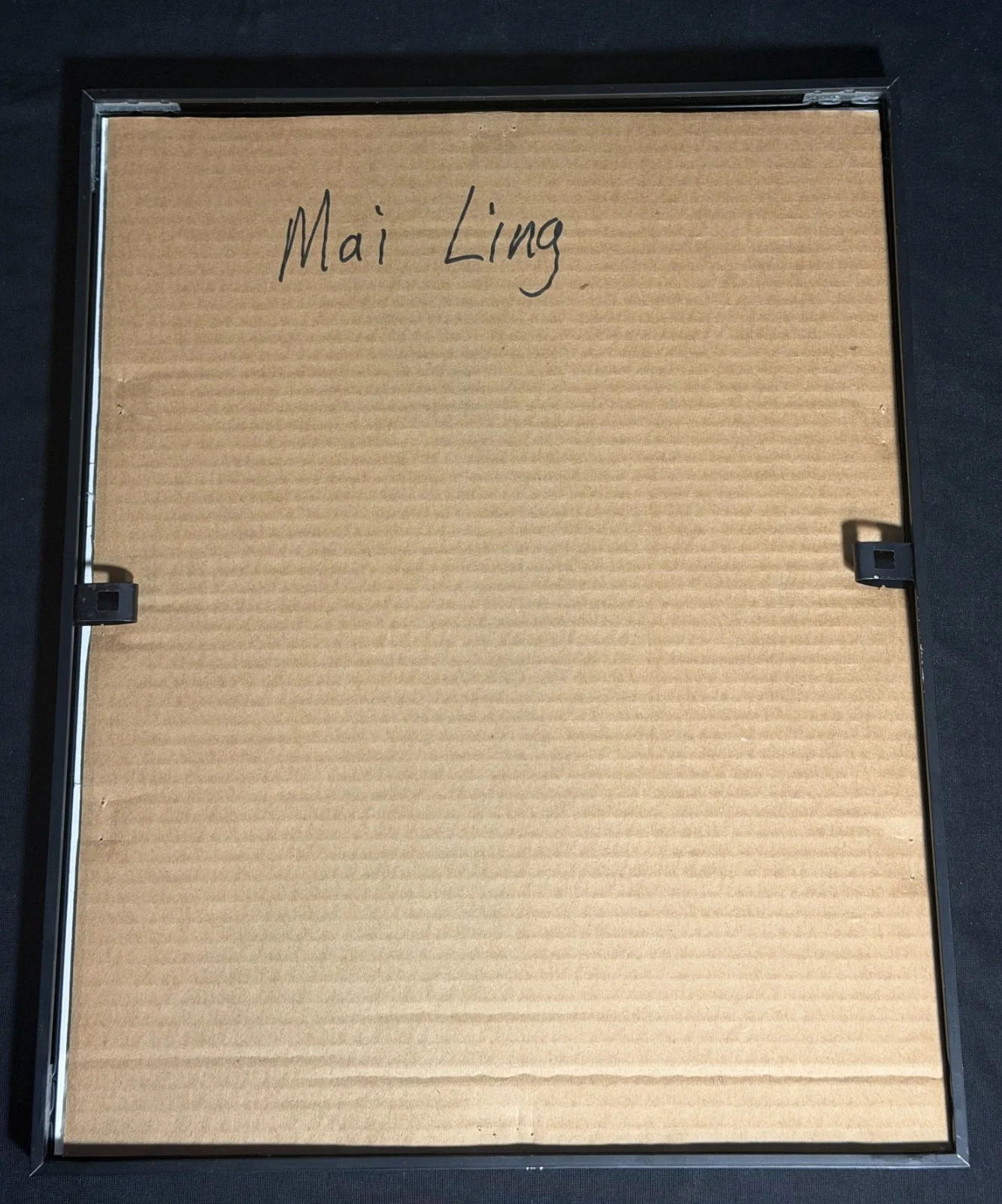 MAI LING BORN XIAOJING CHINESE MOVIE STAR FRAMED AUTOGRAPH 11X14!!!, изображение 2