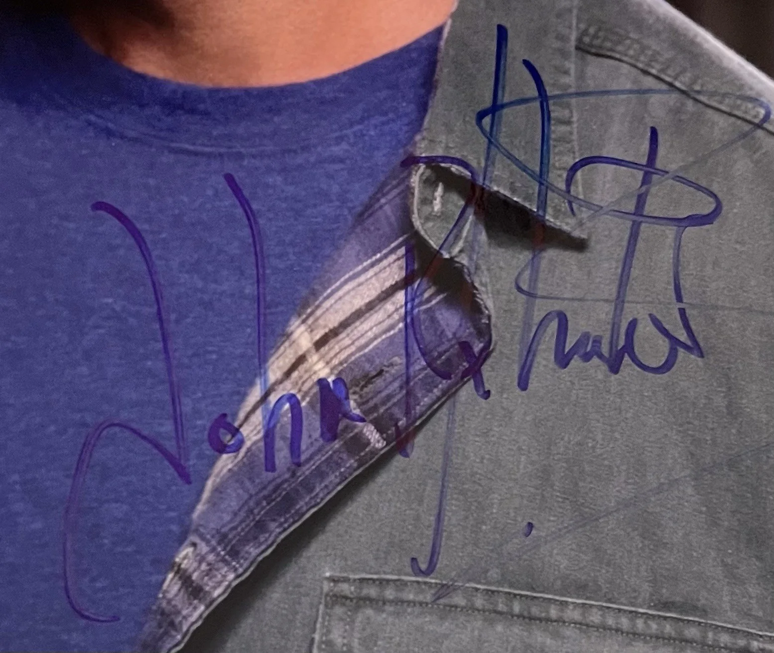 John Schneider — John Schneider Signed SMALLVILLE 8x10 Photo - RARE Full Autograph JSA COA, изображение 2