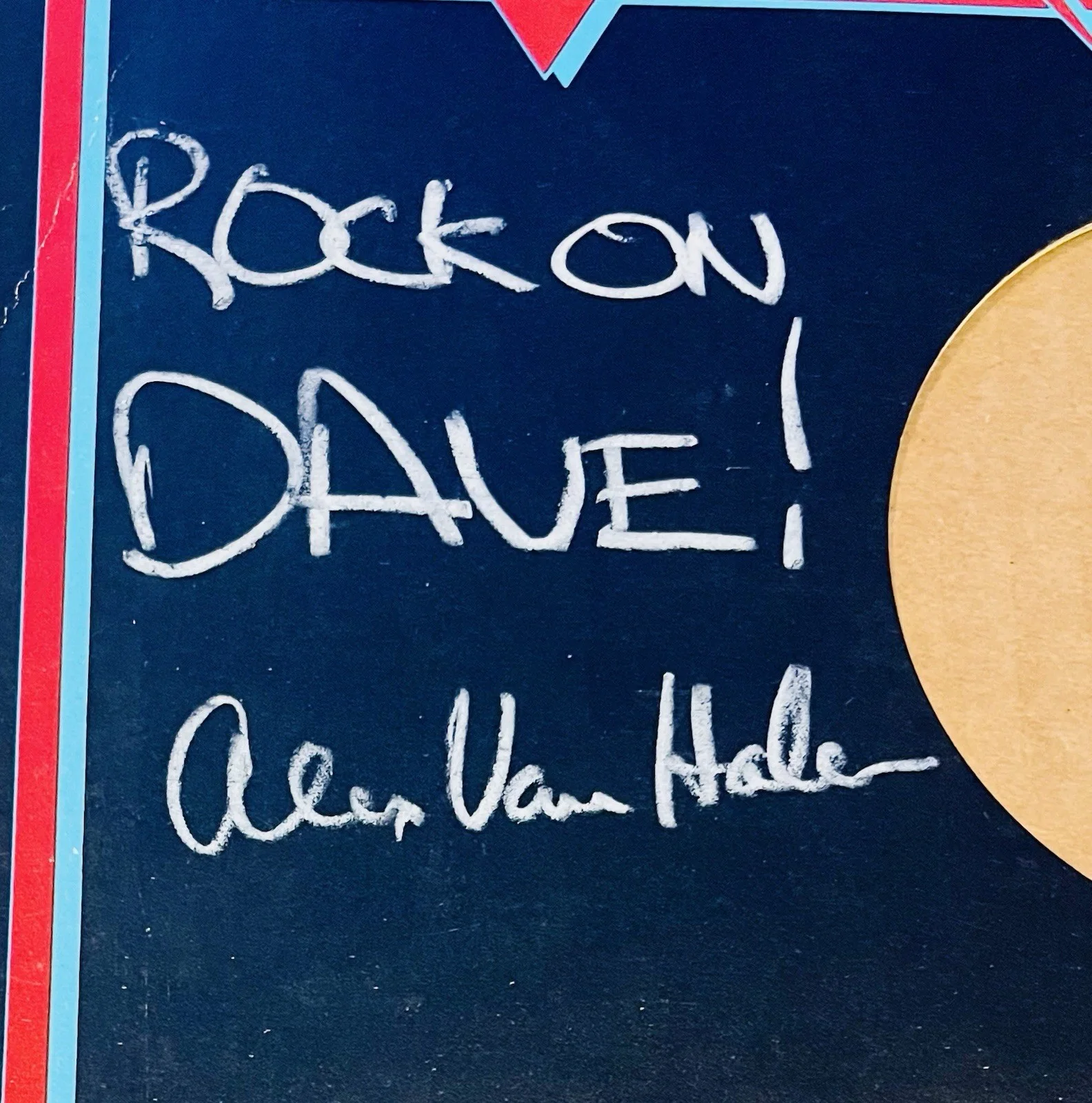 David Lee Roth & Alex Van Halen Signed & Inscribed Autograph Album Beckett, изображение 3