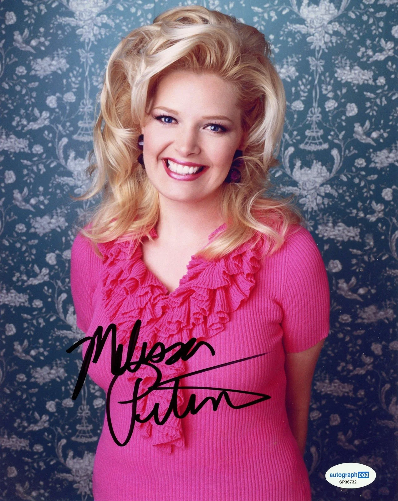 Melissa Peterman — Melissa Peterman "Reba" AUTOGRAPH Signed 'Barbra Jean' 8x10 Photo ACOA, изображение 2