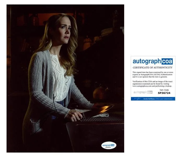 Sarah Paulson — Sarah Paulson "American Horror Story" AUTOGRAPH Signed 8x10 Photo ACOA