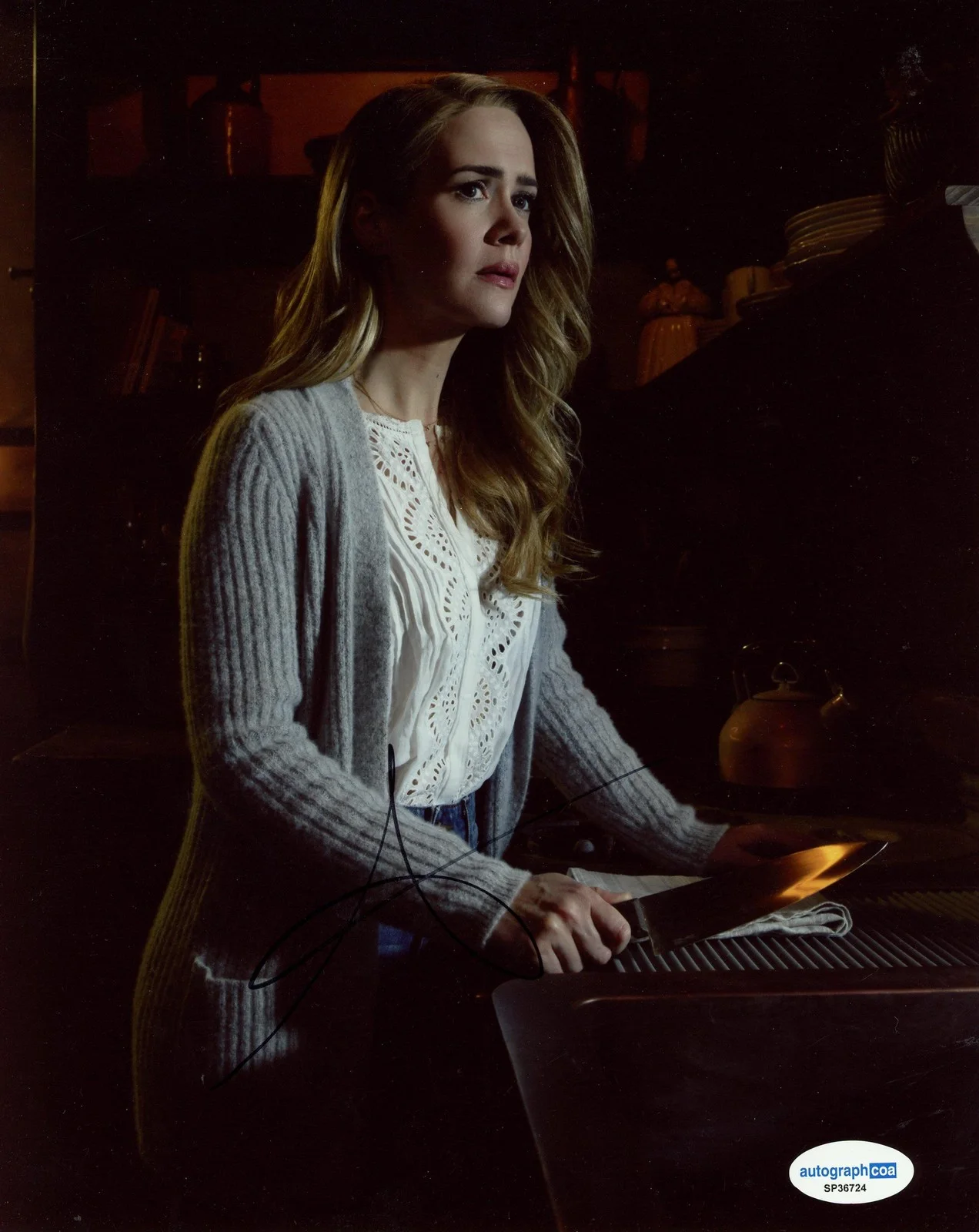 Sarah Paulson — Sarah Paulson "American Horror Story" AUTOGRAPH Signed 8x10 Photo ACOA, изображение 2