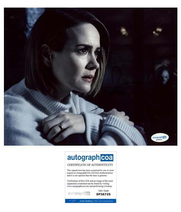 Sarah Paulson — Sarah Paulson "American Horror Story" AUTOGRAPH Signed 8x10 Photo C ACOA