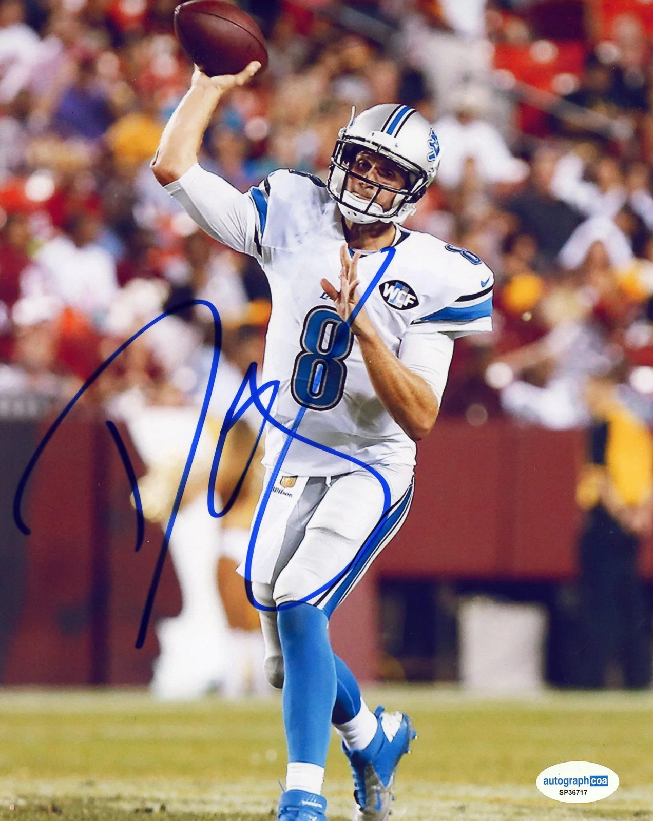 Dan Orlovsky — Dan Orlovsky AUTOGRAPH Signed Detroit Lions NFL Quarterback 8x10 Photo ACOA, изображение 2