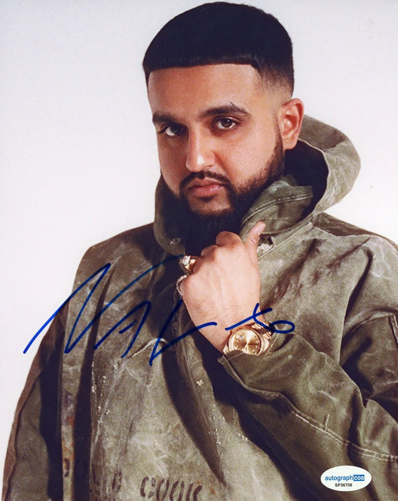NAV — NAV "Turks" Rapper Hip Hop AUTOGRAPH Signed Autographed 8x10 Photo ACOA, изображение 2