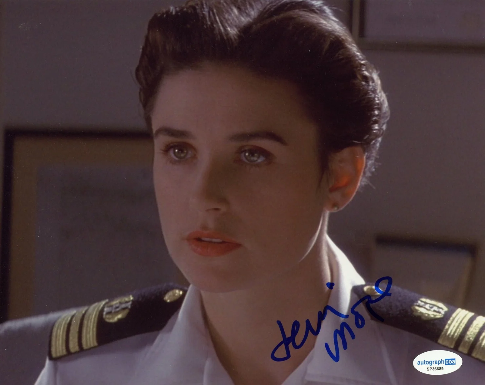 Demi Moore — Demi Moore "A Few Good Men" AUTOGRAPH Signed 'JoAnne Galloway' 8x10 Photo B ACOA, изображение 2