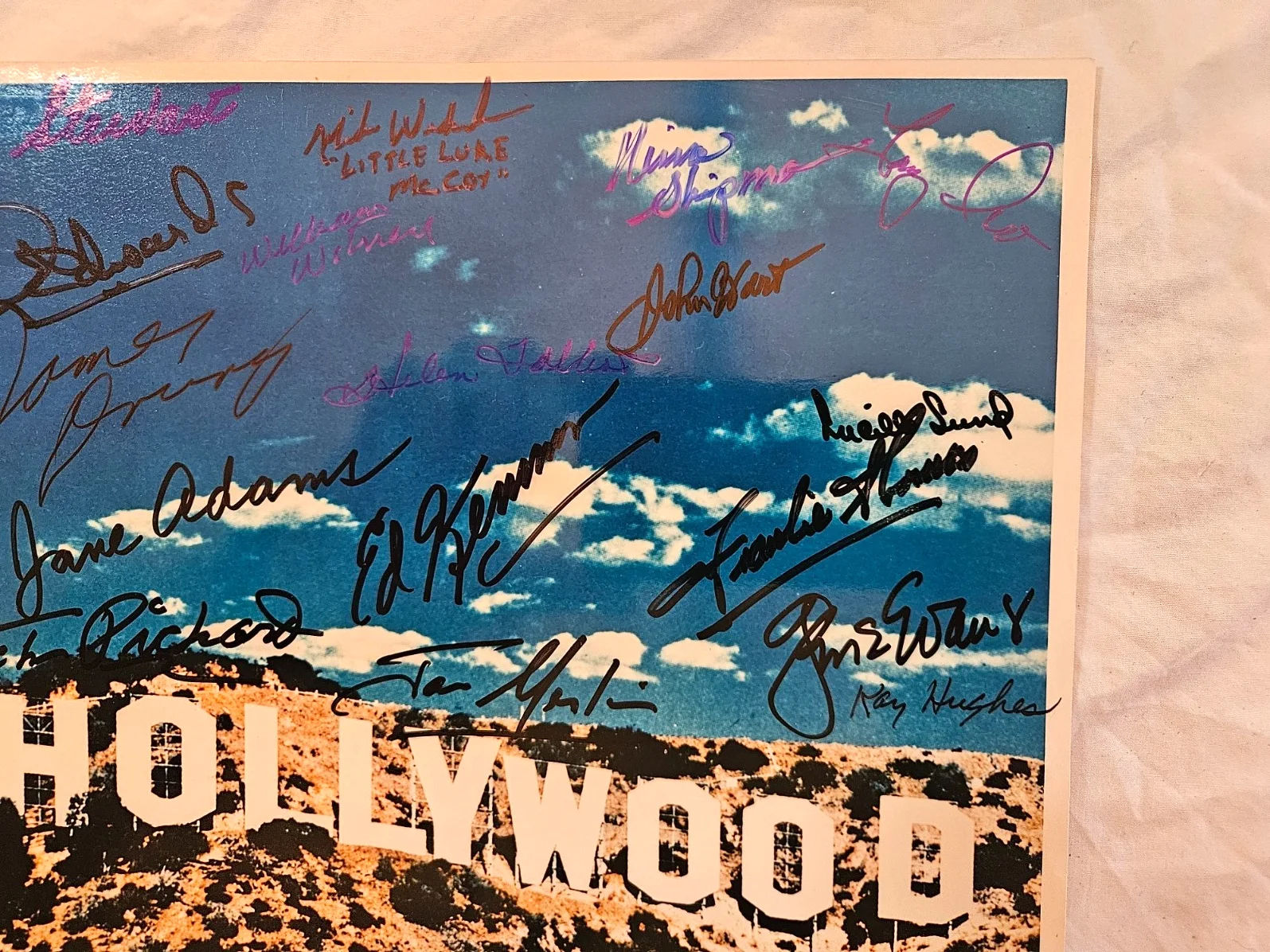 Vintage Western Film Actor 17 X SIGNED - HOLLYWOOD 8x10 photo, изображение 4