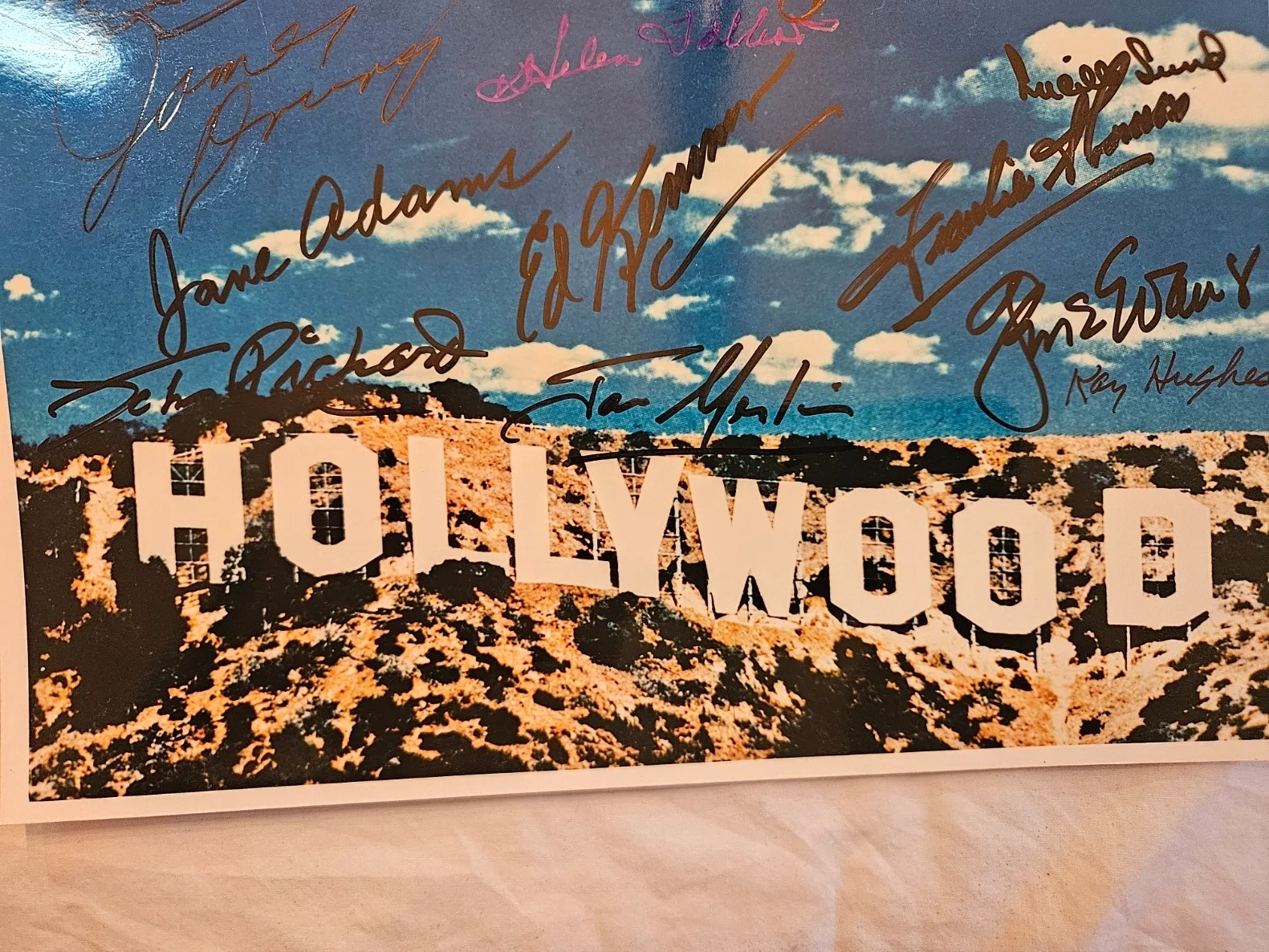Vintage Western Film Actor 17 X SIGNED - HOLLYWOOD 8x10 photo, изображение 5