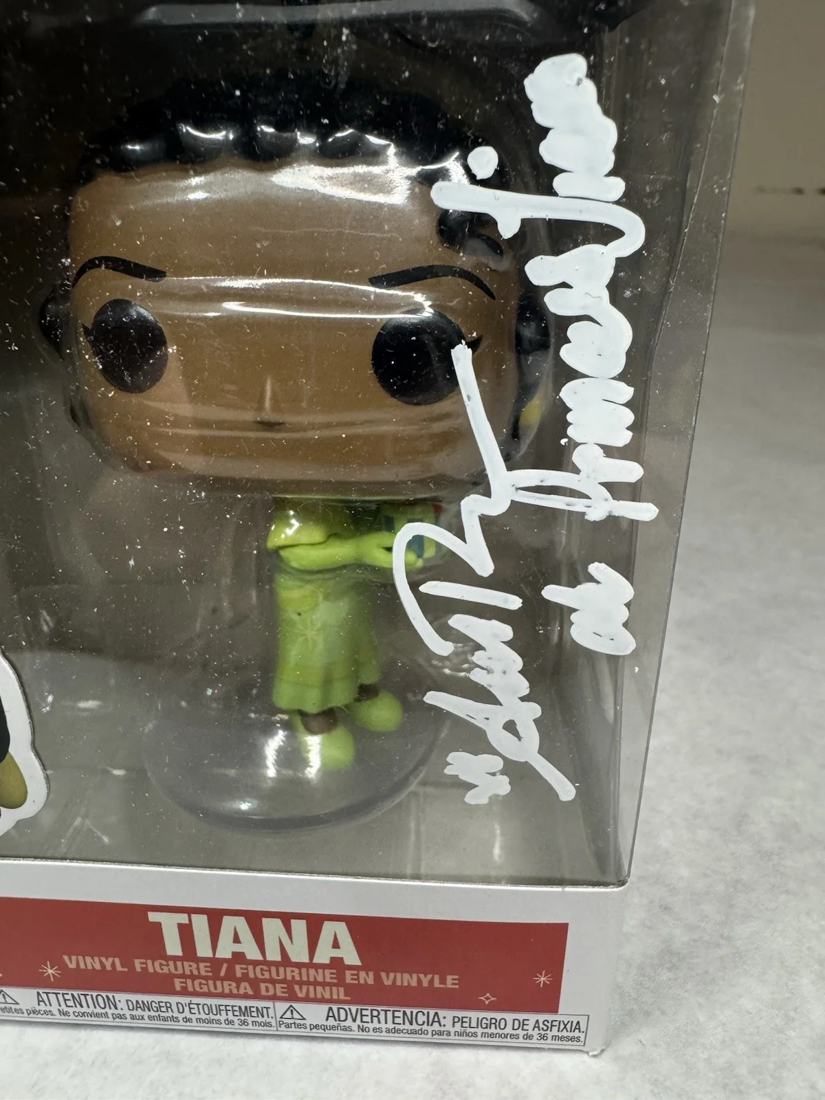 Anika Noni Rose — Anika Noni Rose Signed Tiana Funko Pop Disney 100 #1400 Autograph COA, изображение 2