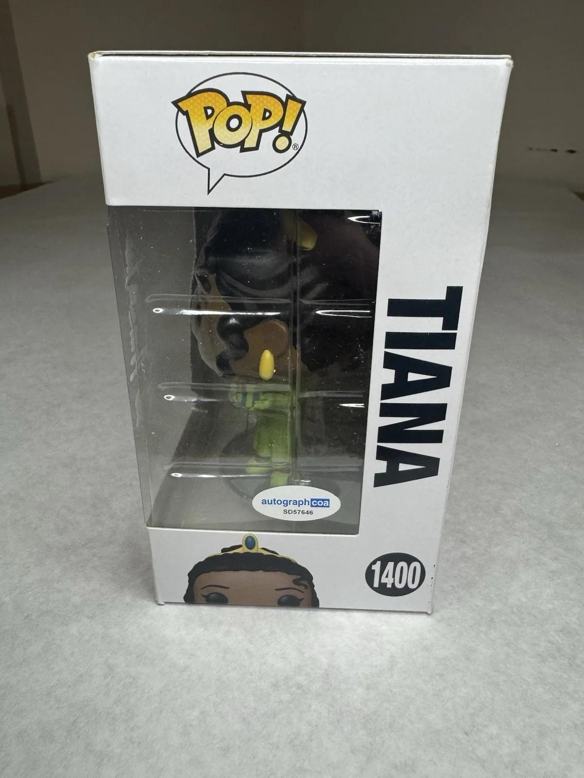 Anika Noni Rose — Anika Noni Rose Signed Tiana Funko Pop Disney 100 #1400 Autograph COA, изображение 3