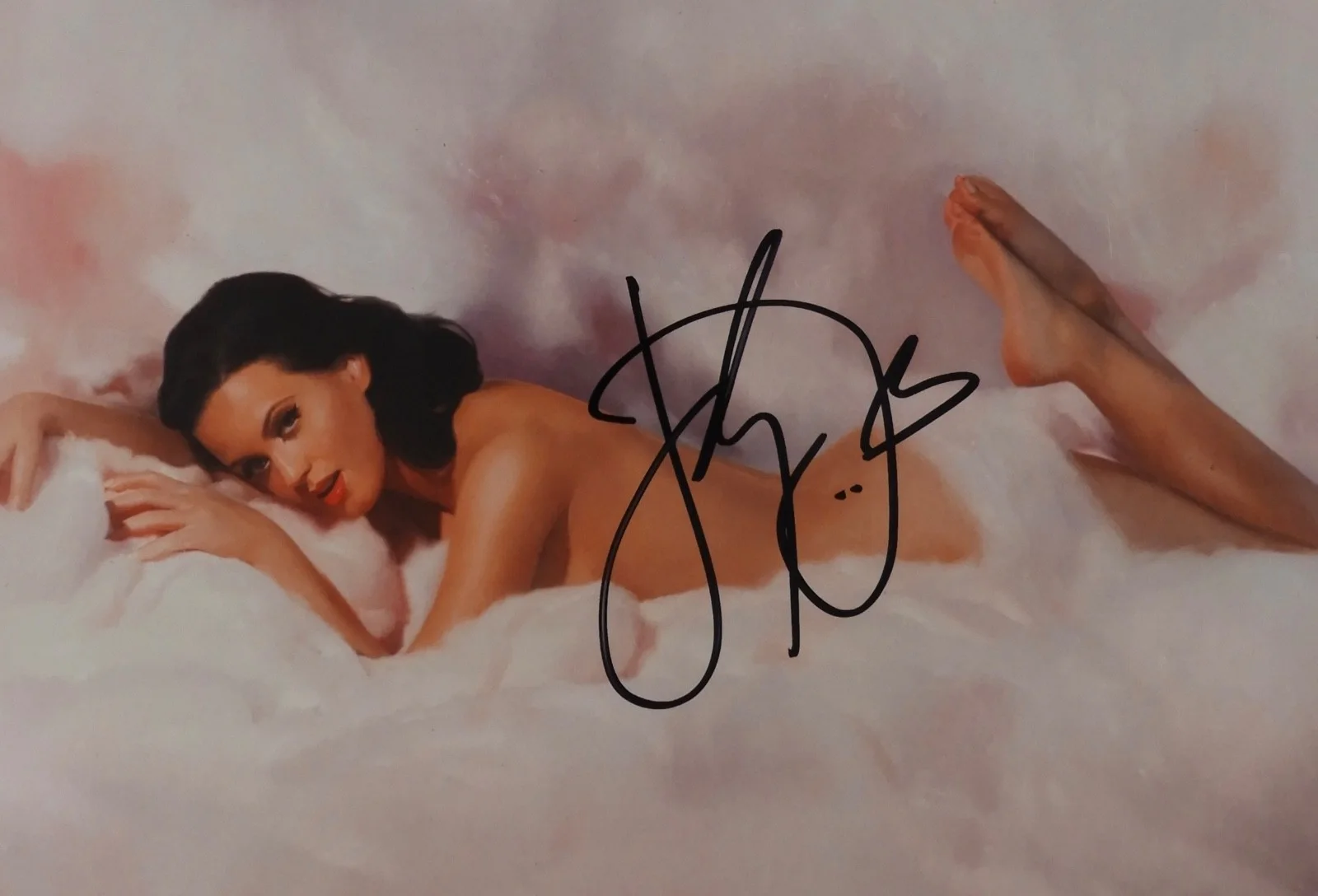 Katy Perry JSA Signed Autograph Record Album Vinyl Insert Teenage Dream, image 2