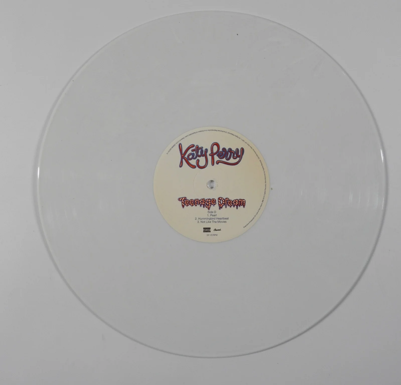 Katy Perry JSA Signed Autograph Record Album Vinyl Insert Teenage Dream, image 4
