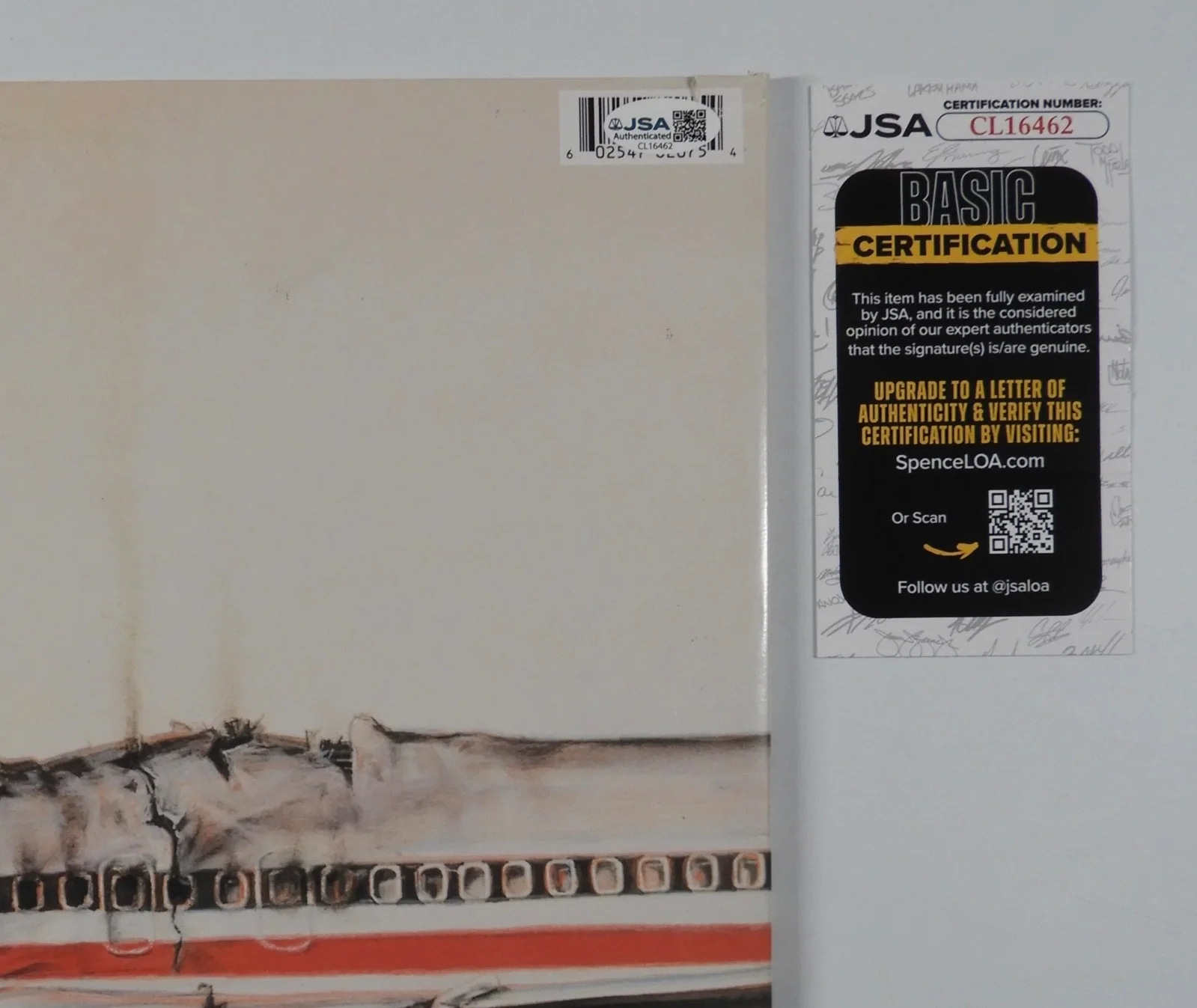 AD Rock Beastie Boys JSA Signed Autograph Record Album Licensed to Ill, image 3
