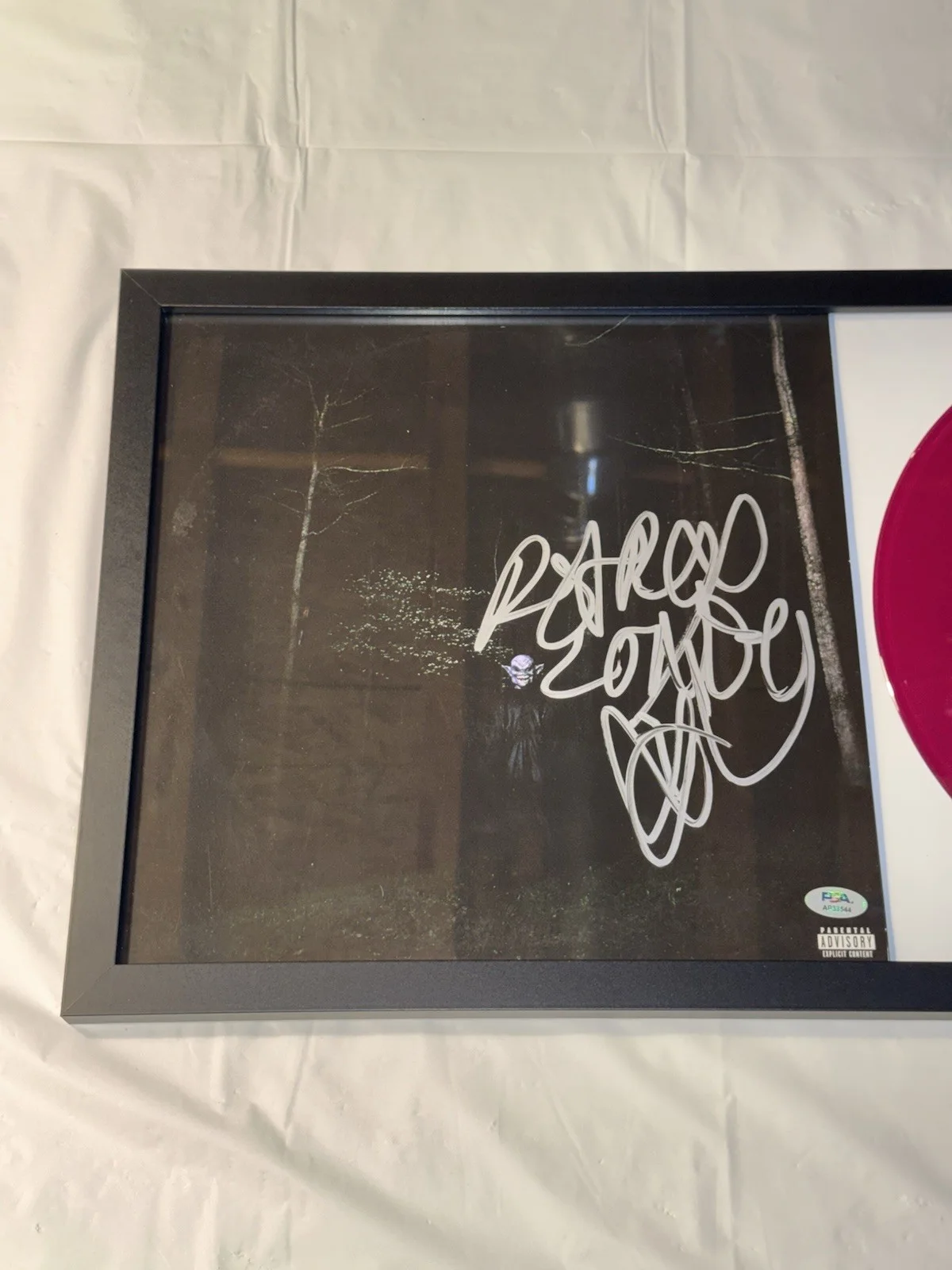 DESTROY LONELY SIGNED AUTOGRAPH IF LOOKS COULD KILL VINYL RECORD FRAMED PSA COA, image 2
