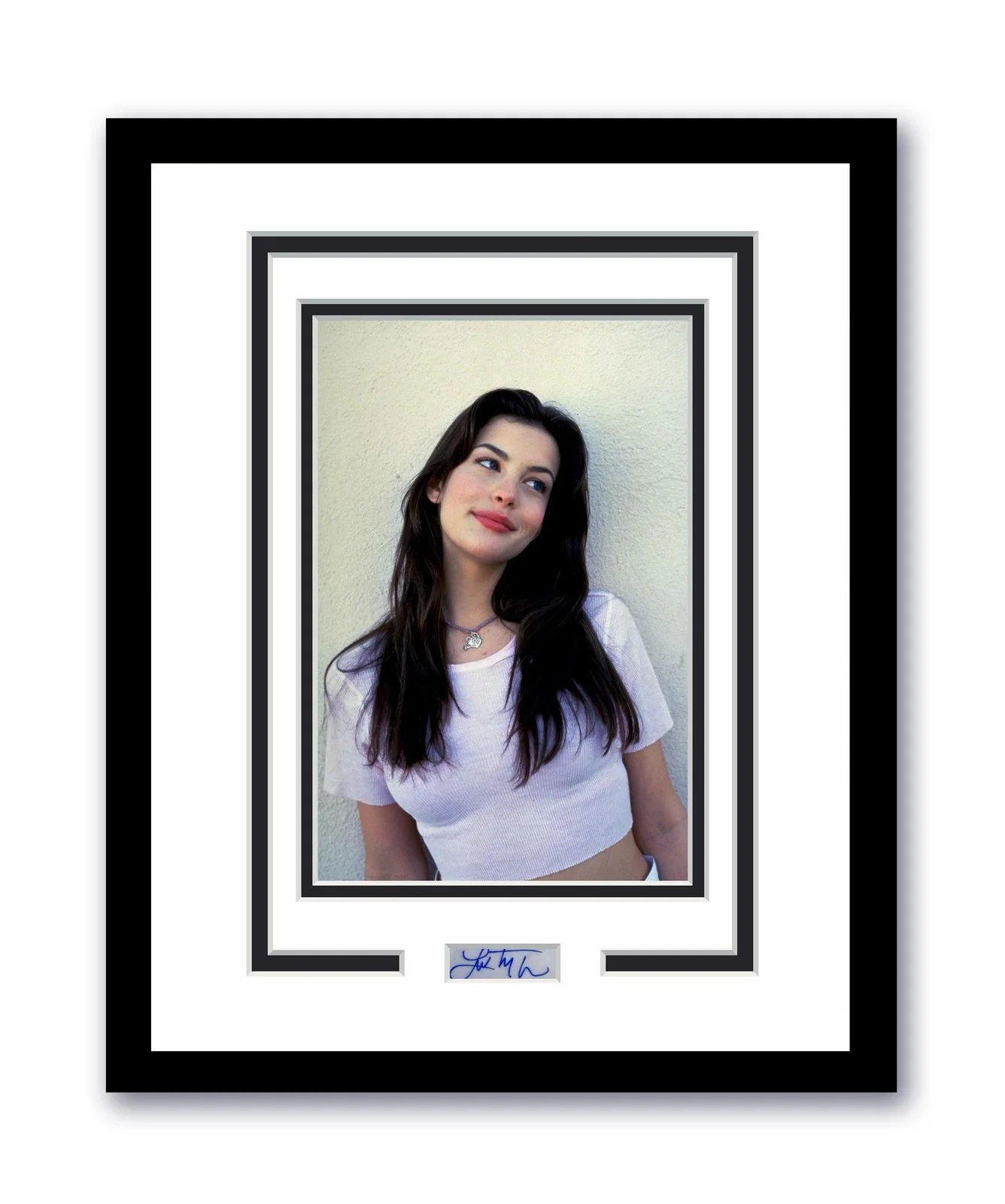 Liv Tyler — Liv Tyler Autographed Signed 11x14 Framed Photo Hot Sexy Young ACOA