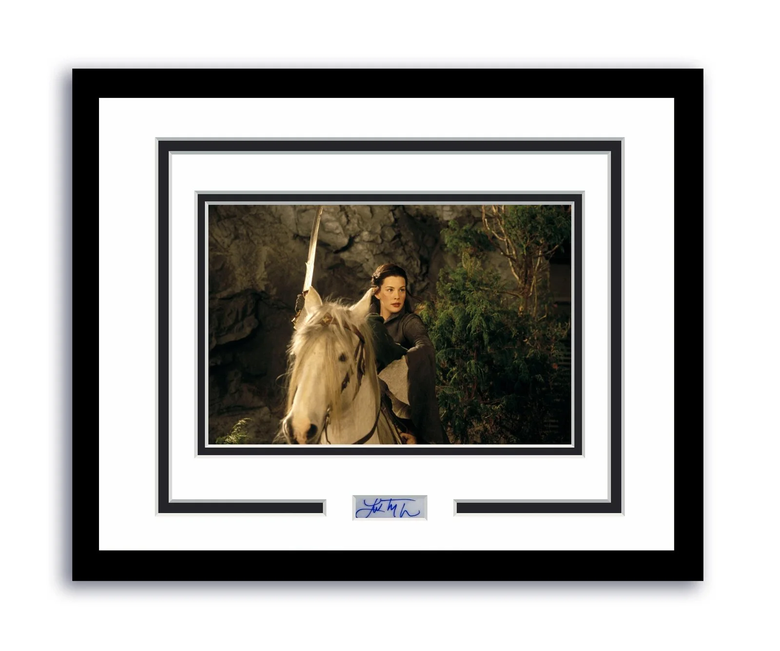 Liv Tyler — Lord Of The Rings Liv Tyler Autographed Signed 11x14 Framed Photo ACOA