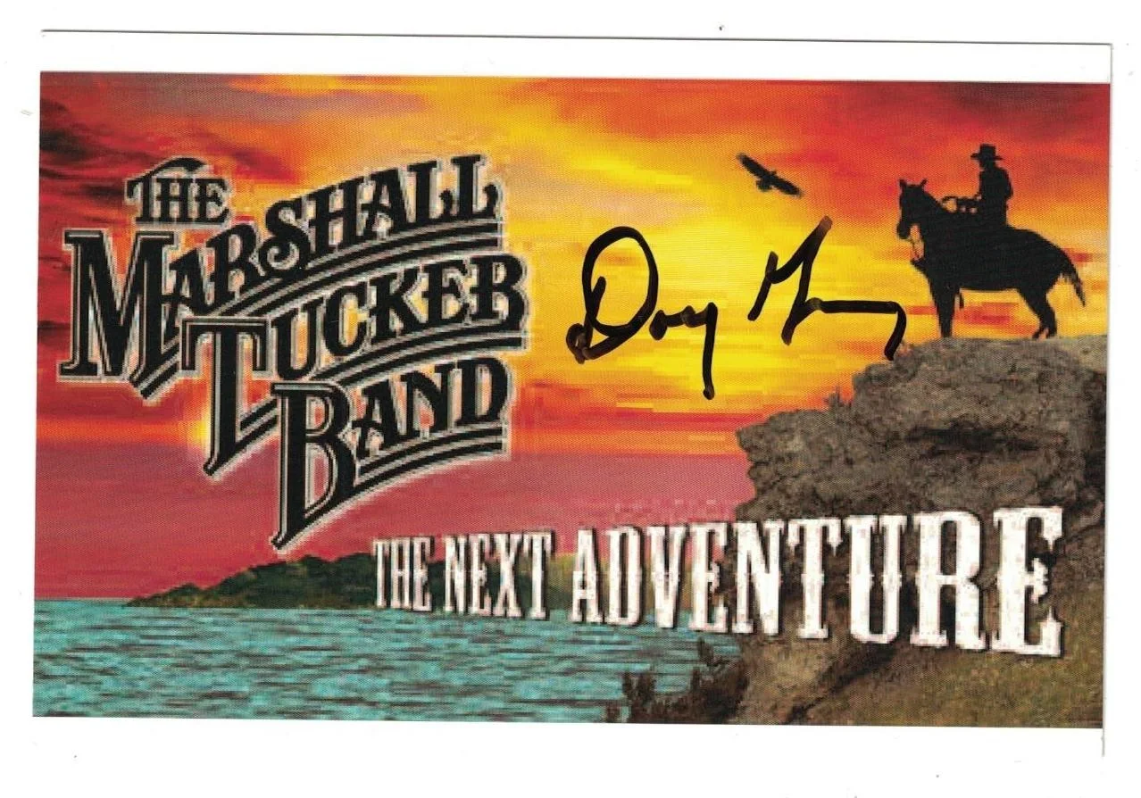 Doug Gray — Doug Gray Signed Autographed 4 x 6 Photo Postcard The Marshall Tucker Band E