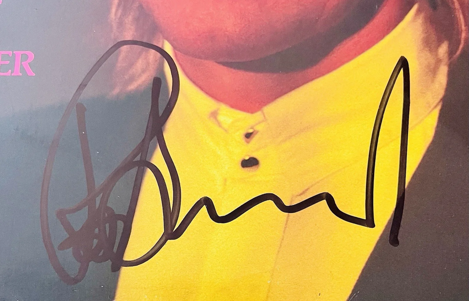 Rod Stewart Signed Record Album Large Bold Autograph JSA, image 2