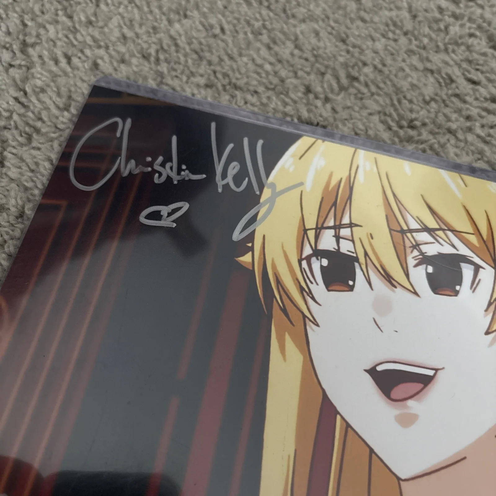 Beckett COA Christina Kelly Signed Kakegurui Mary Saotome 8x10 Photo Auto, изображение 2