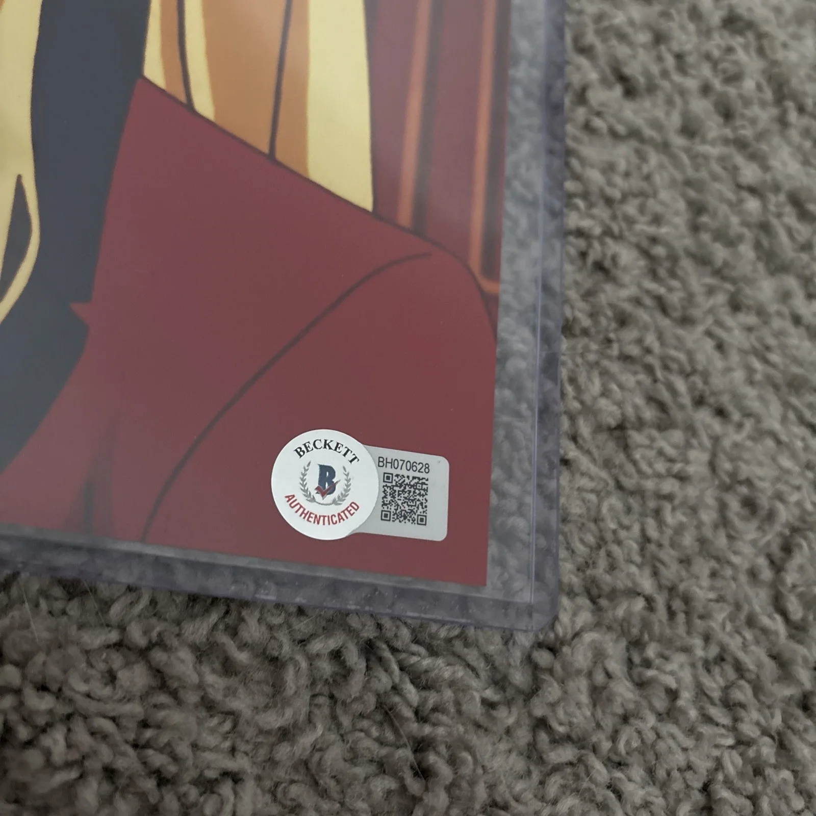 Beckett COA Christina Kelly Signed Kakegurui Mary Saotome 8x10 Photo Auto, изображение 3