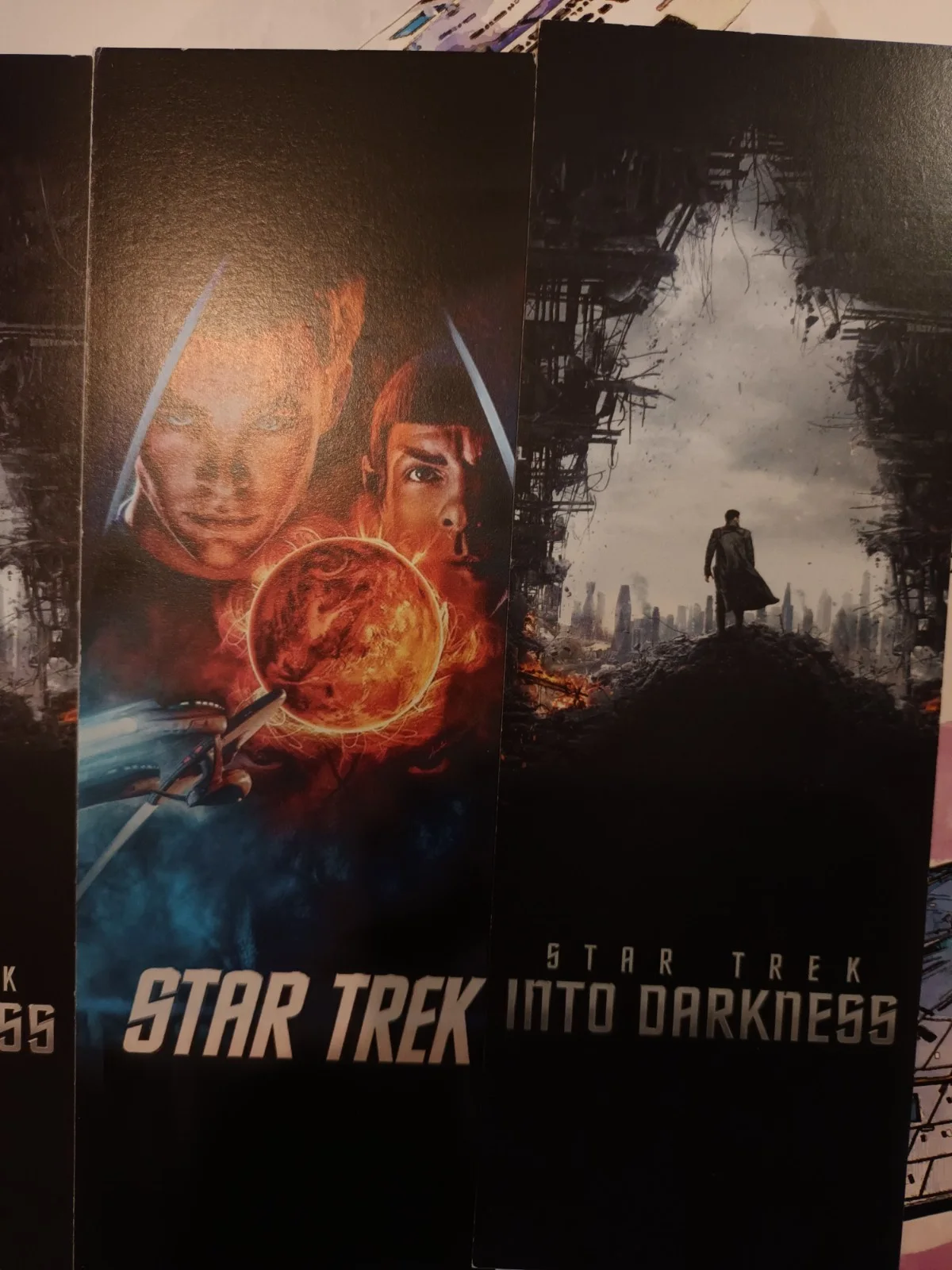 Star Trek Starships. 12 matt finish 8x6ins Art Cards & 3 bookmarks. new., изображение 3