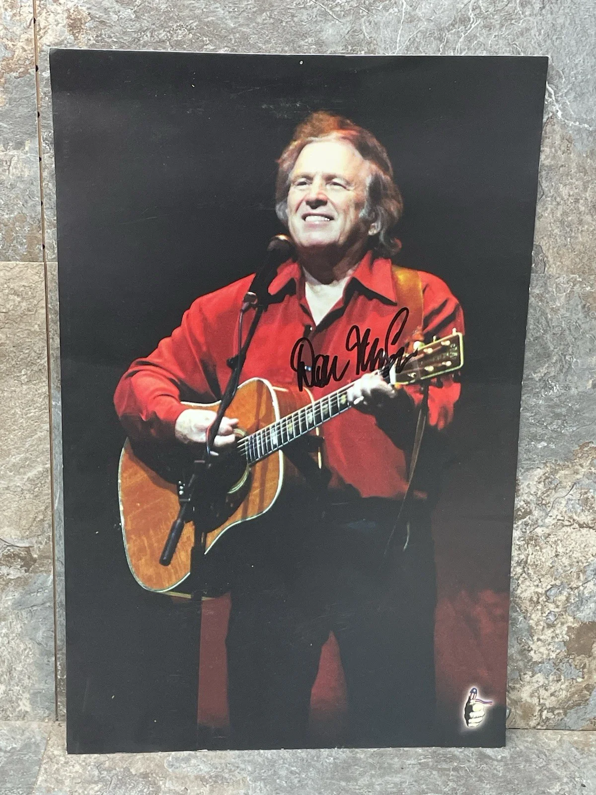 Don McLean Signed Autograph 11x17 Meet N Greet Merch, image 3