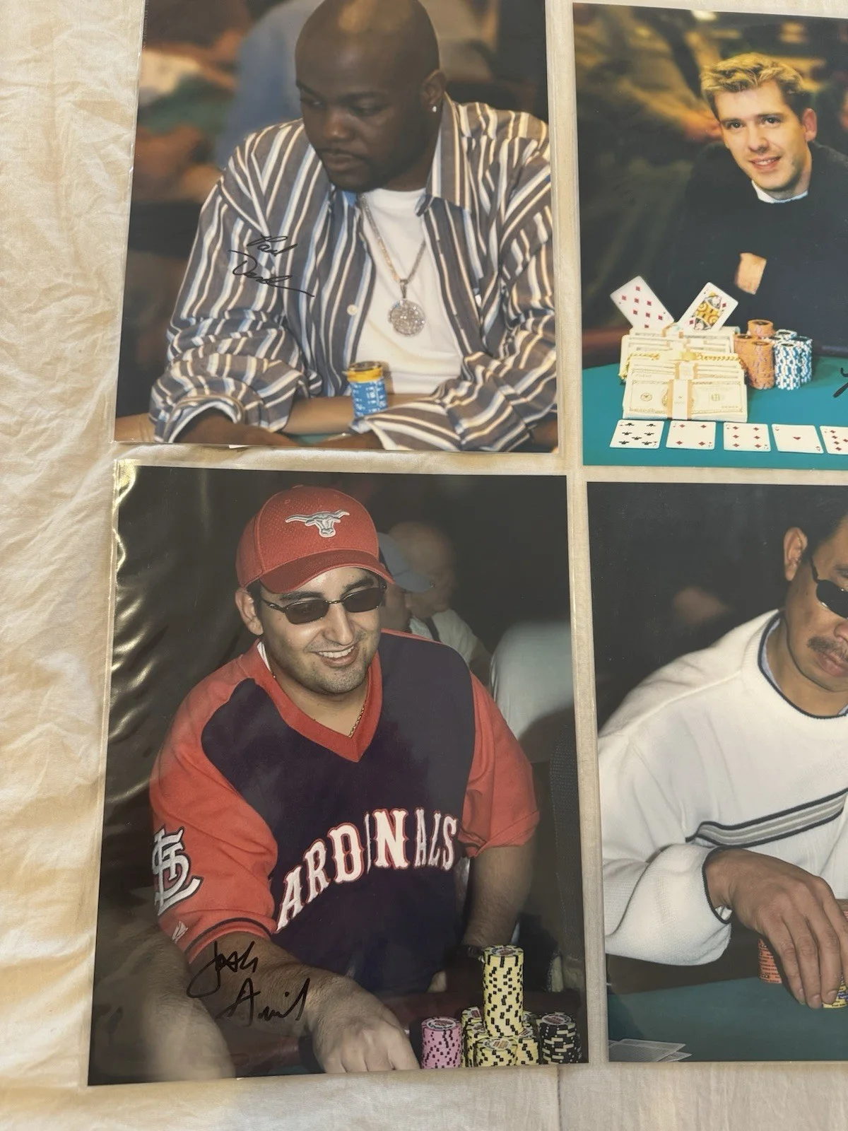Layne Flack David Pham Josh Arieh Paul Darden Signed 8x10 Lot of (4) with COA, изображение 2
