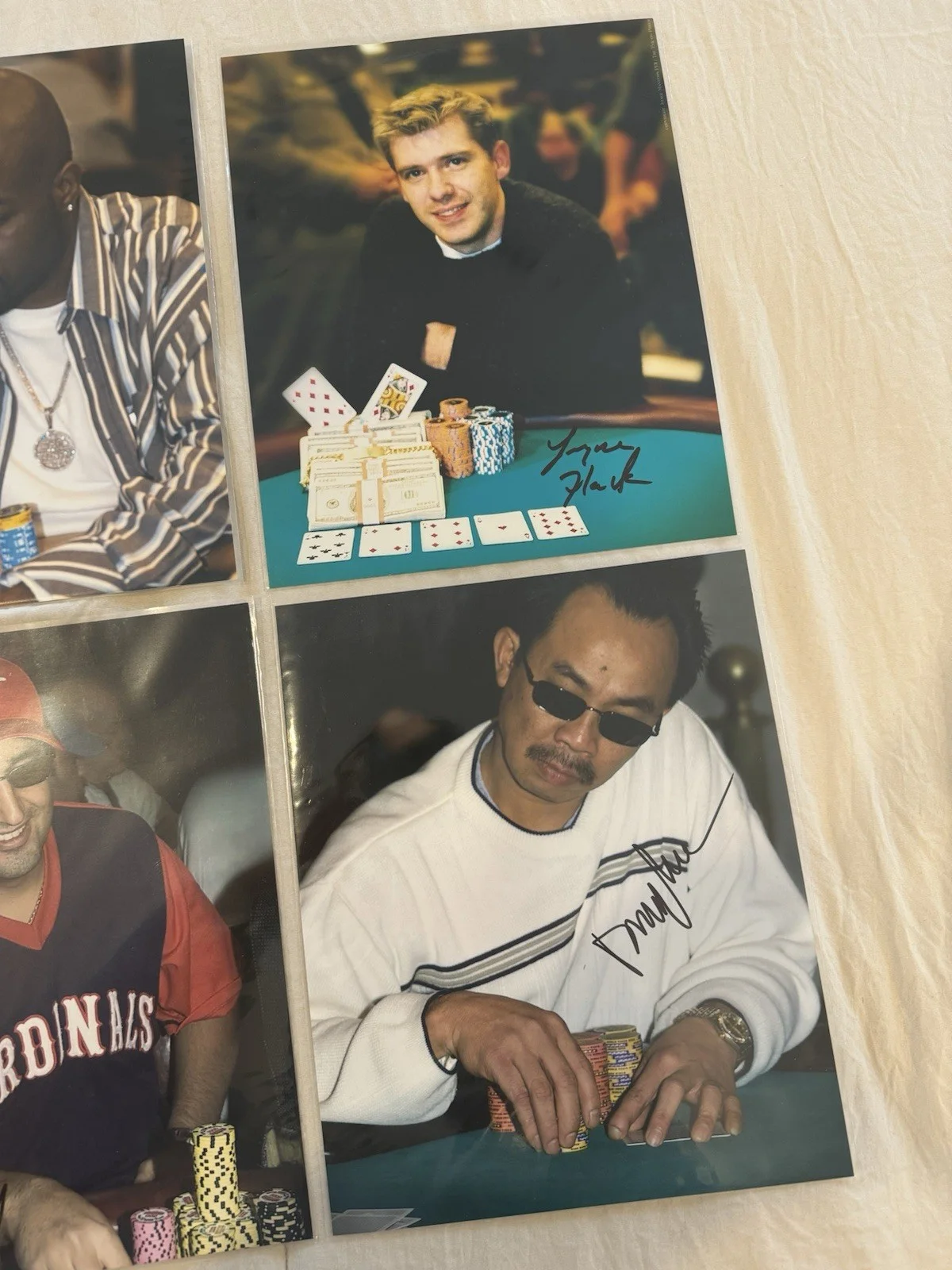 Layne Flack David Pham Josh Arieh Paul Darden Signed 8x10 Lot of (4) with COA, изображение 3