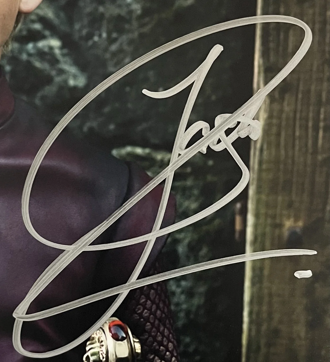 Jack Gleeson — JACK GLEESON SIGNED 8X10 PHOTO FROM GOT as JOFFREY BARATHEON Creation Ent COA, image 2
