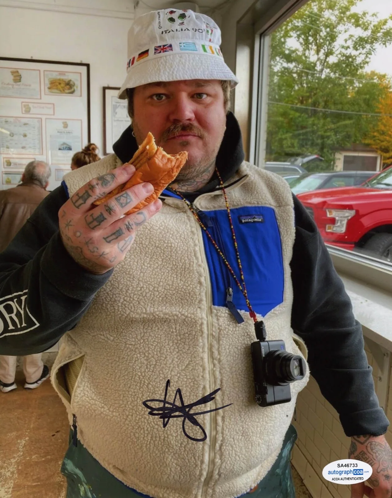 MATTY MATHESON — Matty Matheson signed 8x10 Photo EXACT PROOF f The Bear KFC Celeb Chef ACOA COA, image 4