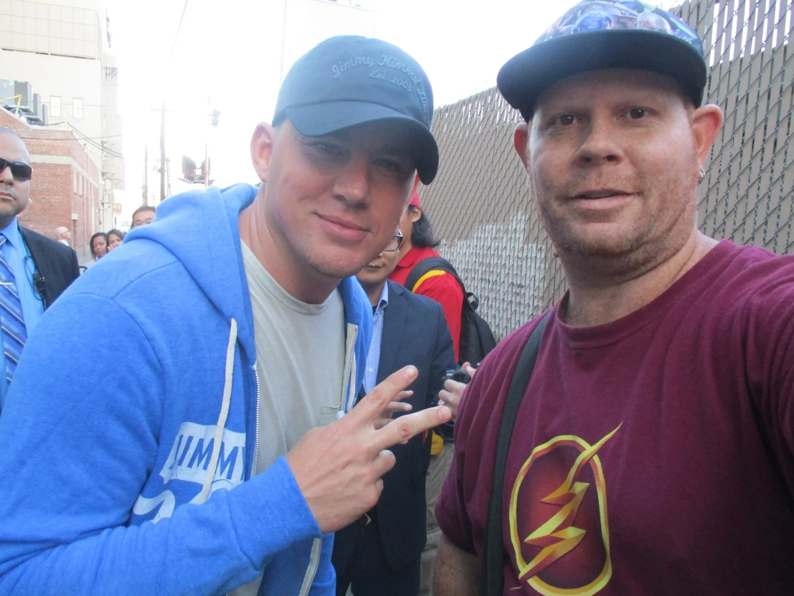 CHANNING TATUM — Channing Tatum Deadpool Wolverine matted signed cut index card with photo 11x17, изображение 3