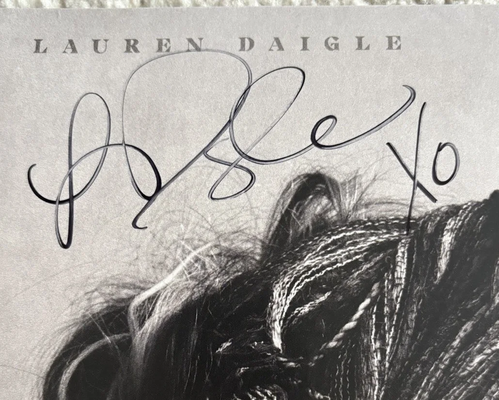 Lauren Daigle Signed Autographed Look Up Child 12” Vinyl Album You Say JSA COA!, изображение 3