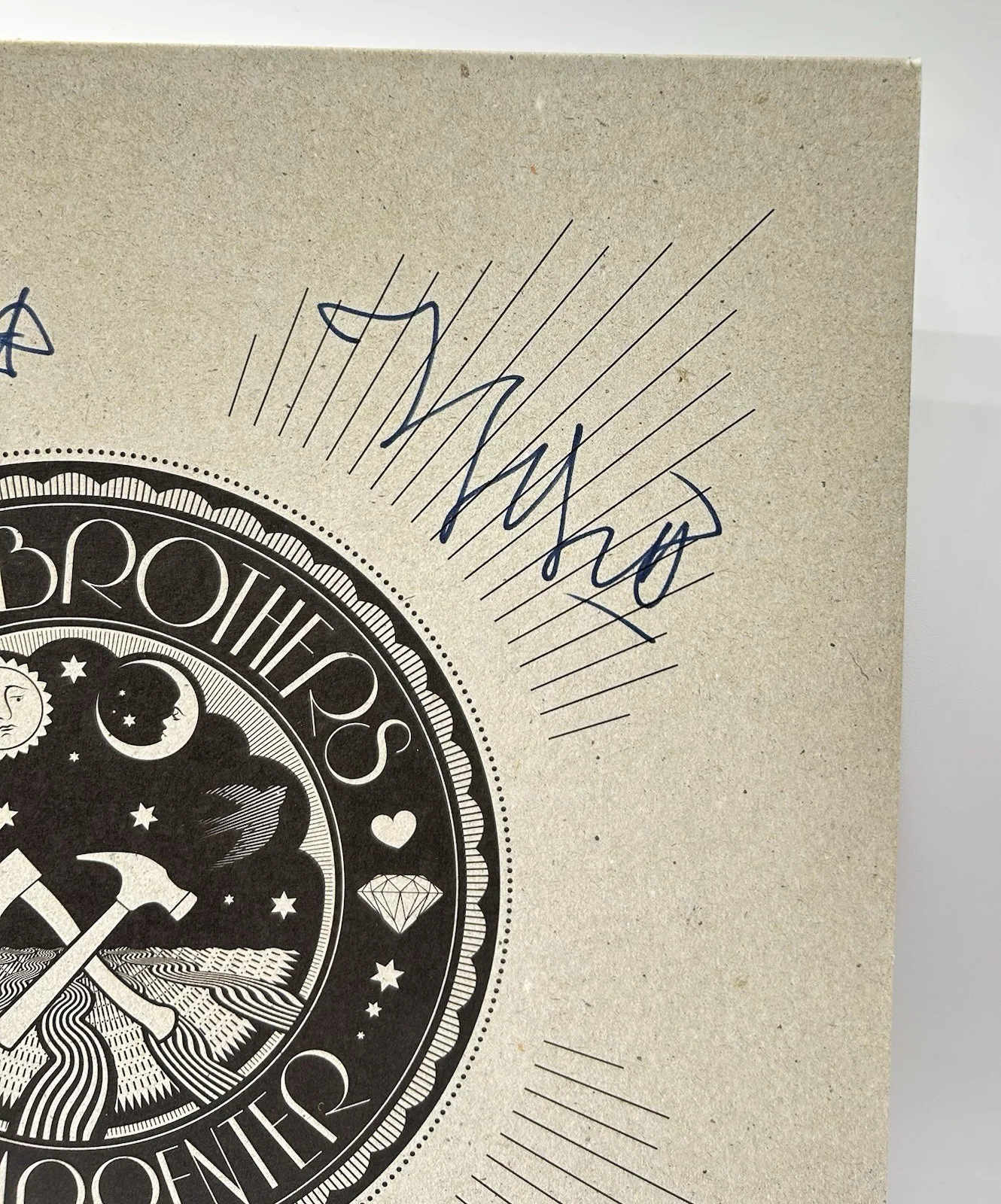The Avett Brothers Signed The Carpenter Vinyl Scott Seth Joe Signed PSA/DNA, image 3